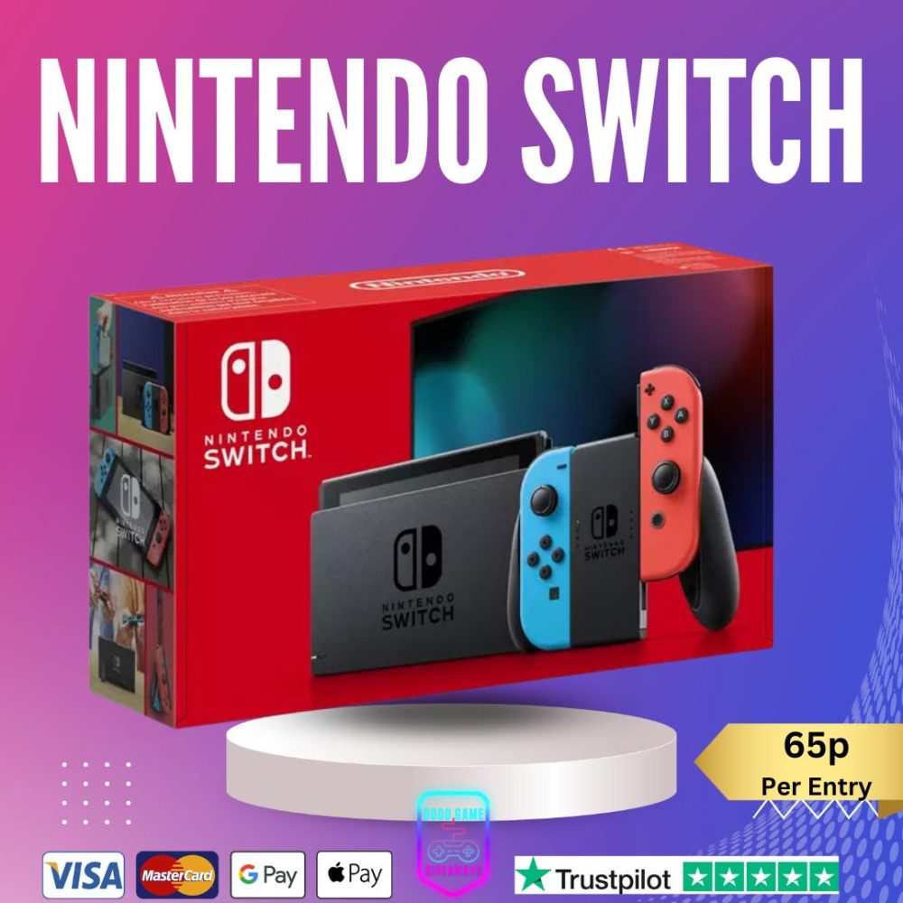Win a Nintendo Switch with Good Game Giveaways UK Ltd
